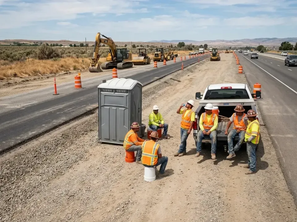 highway-road-construction-crew-007 — frequently asked questions, Porta Potty and Restroom Rentals in Republic, MO